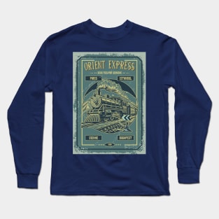 RETRO TRAIN Long Sleeve T-Shirt